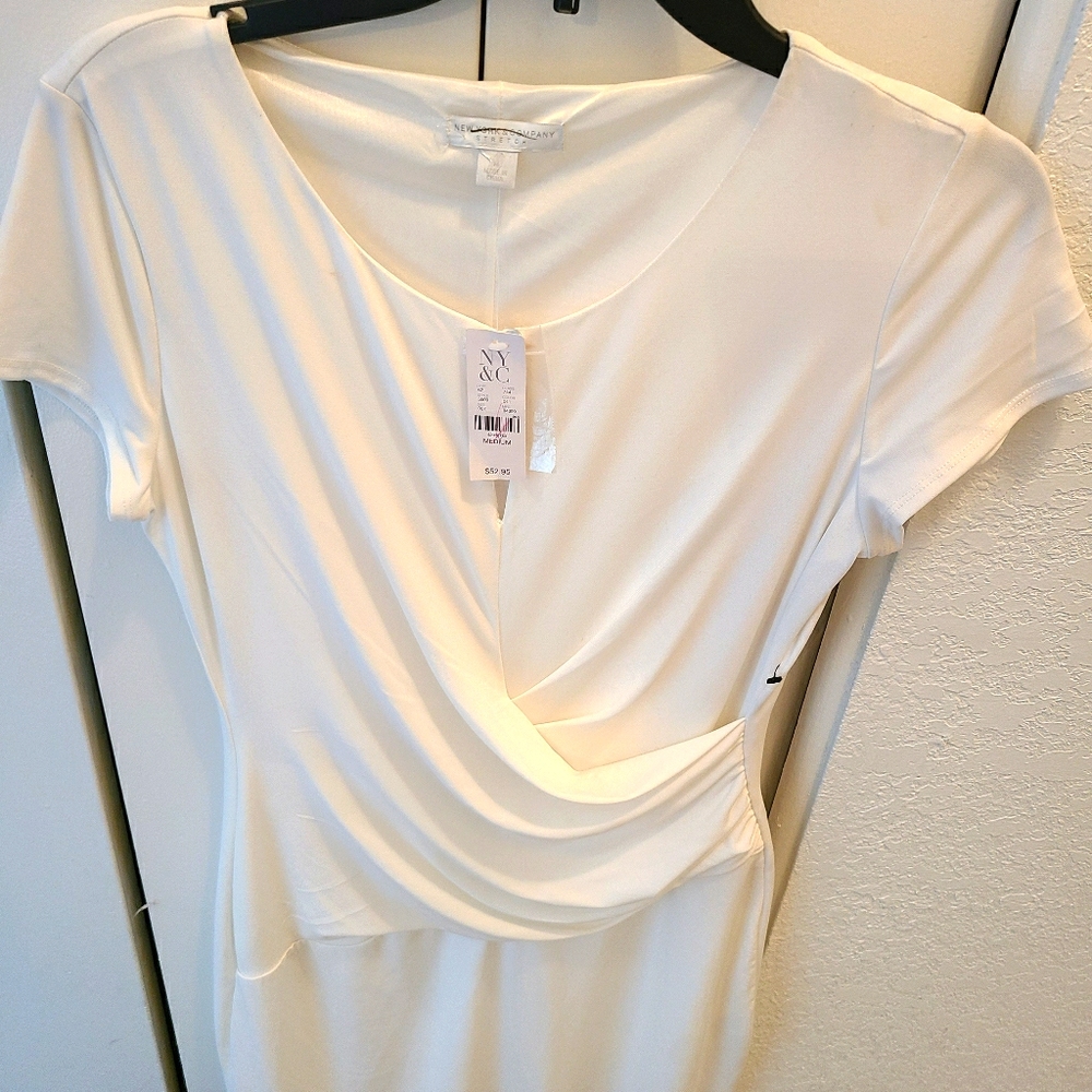 New white dress size med